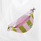 Banane - Rayure "Vert-rose" Atelier Maellem