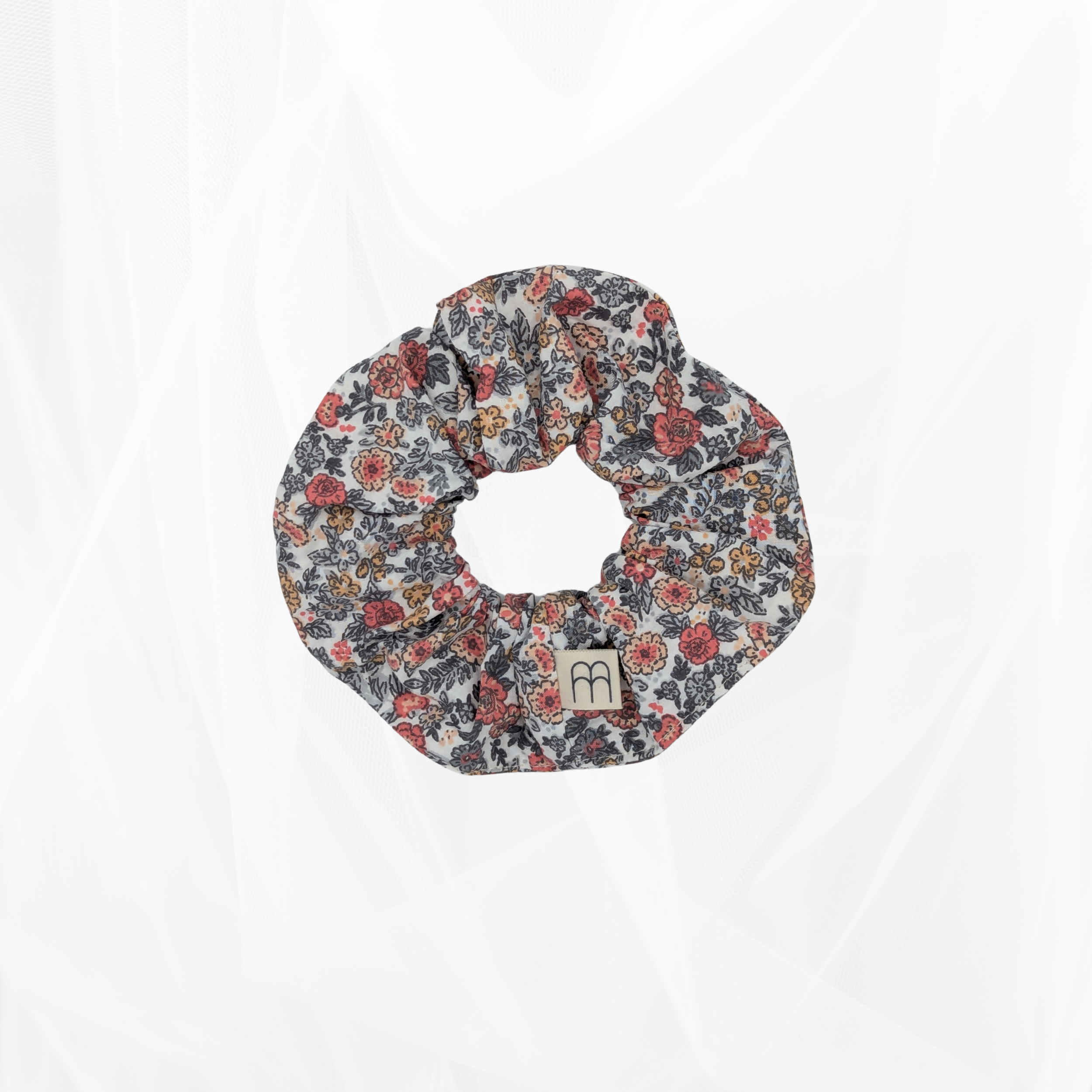 Chouchou - Floral rose grisé Atelier Maellem