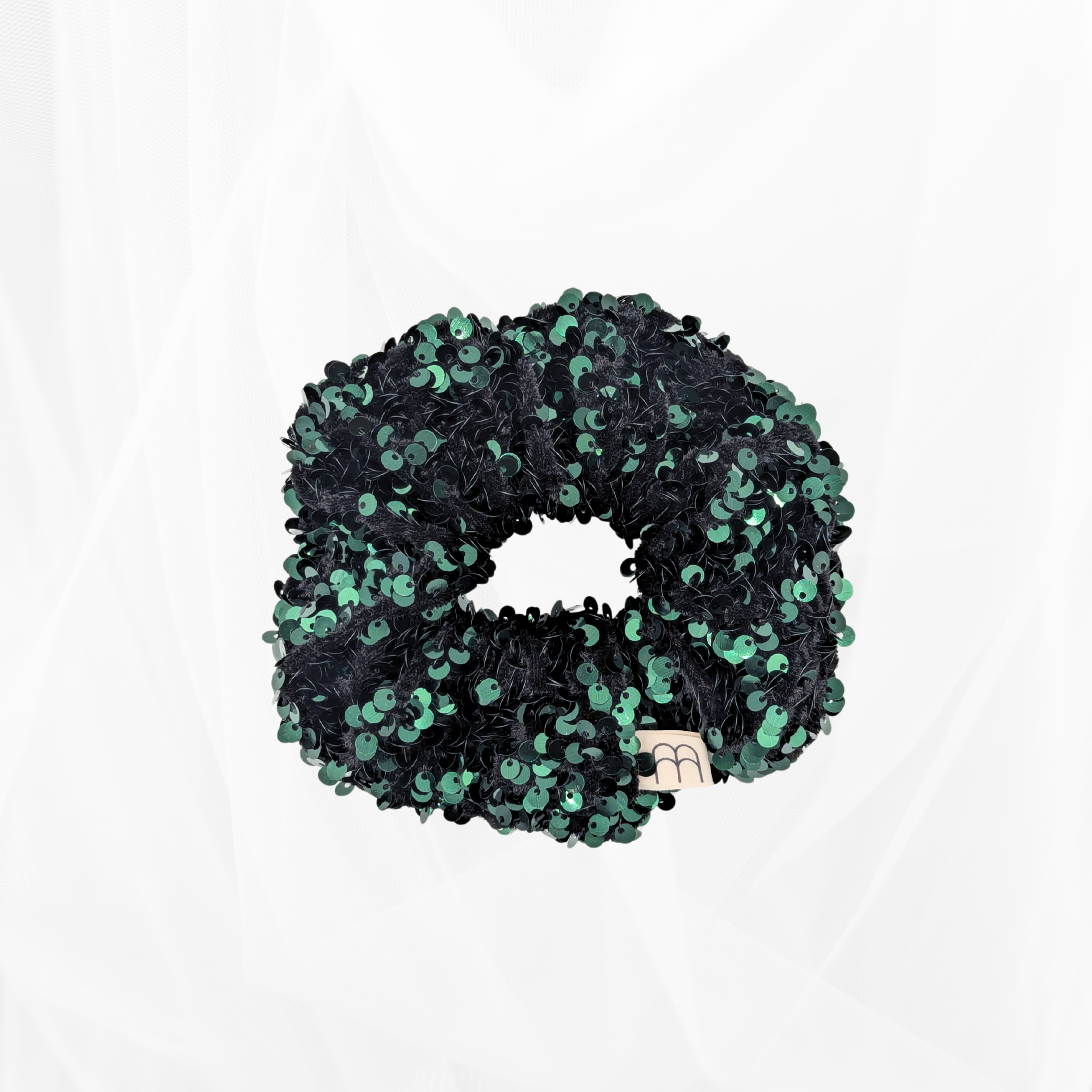 Chouchou - Sequin Vert forêt Atelier Maellem