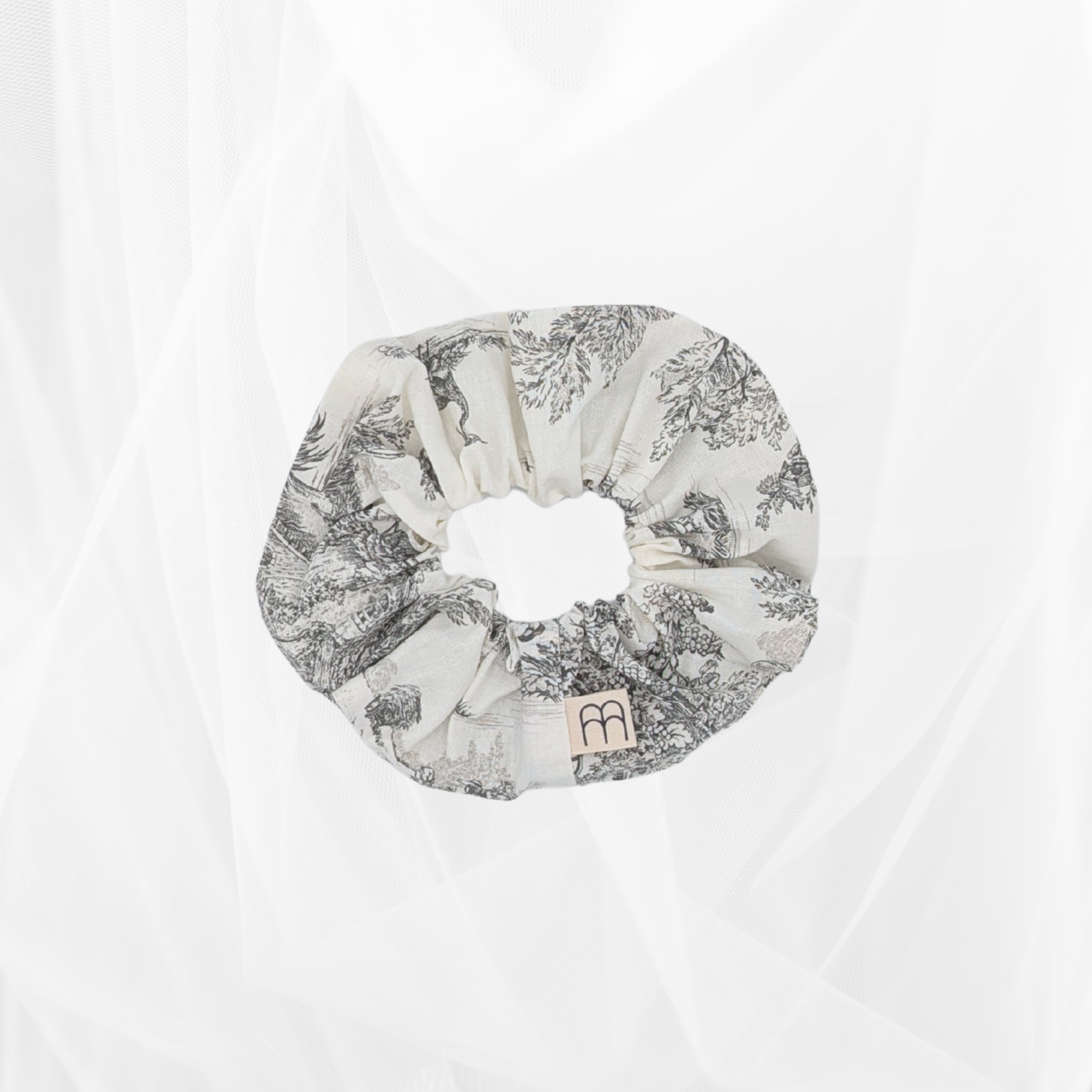Chouchou - Imprimé toile de Jouy gris Atelier Maellem