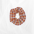 Chouchou - Imprimé vichy terracotta, orange & blanc Atelier Maellem