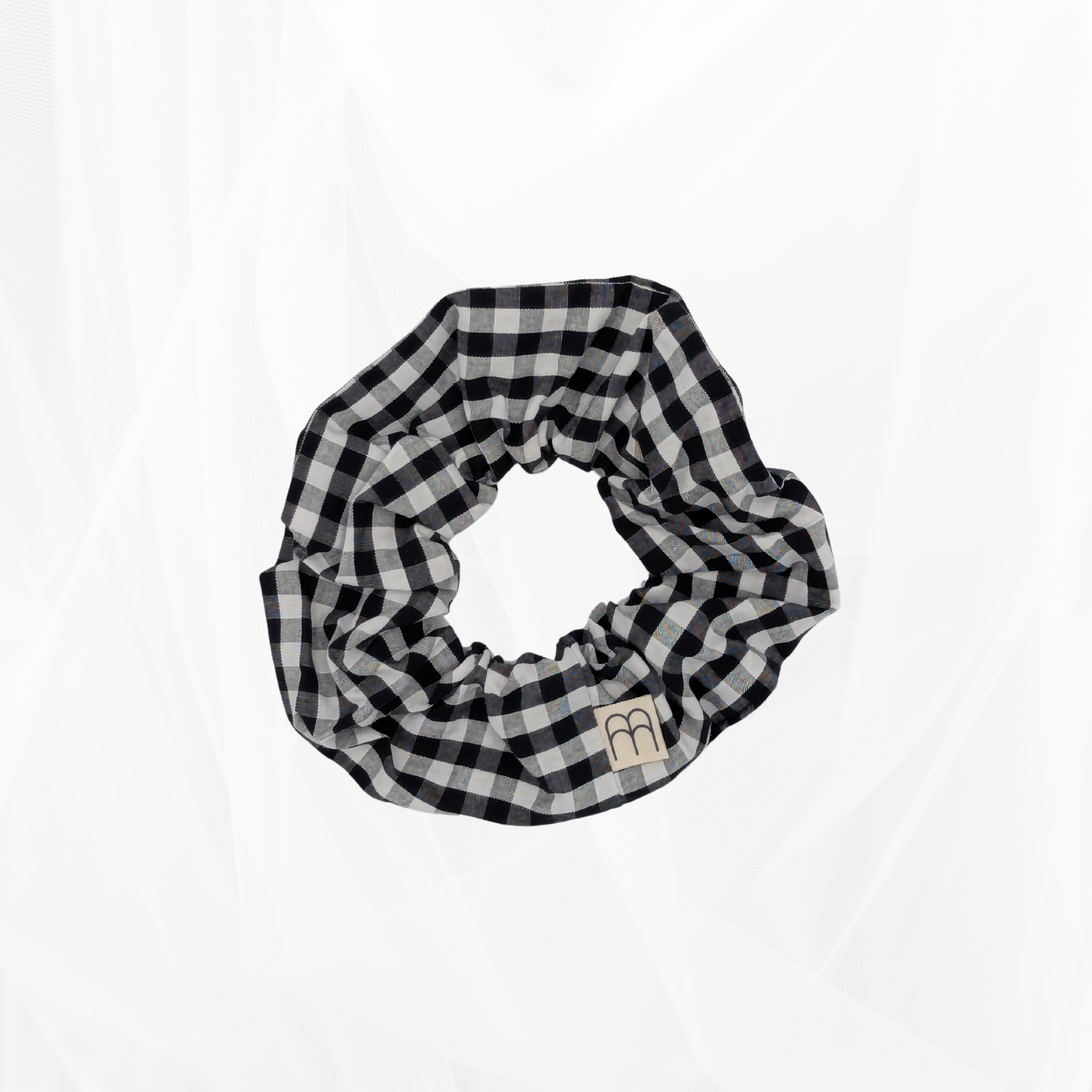 Chouchou - Vichy Noir et blanc Atelier Maellem