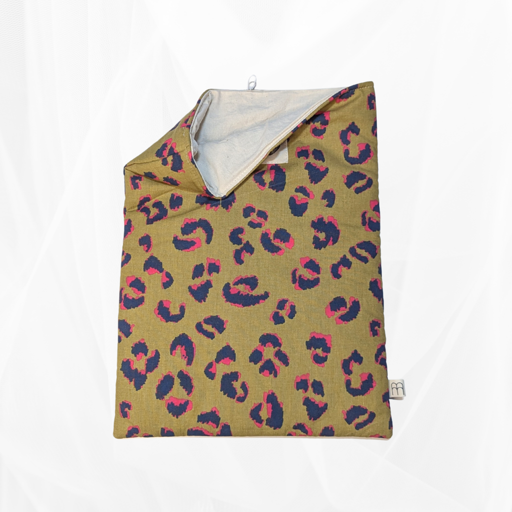 Housse de Livre - Grand Format - Léopard pop Atelier Maellem