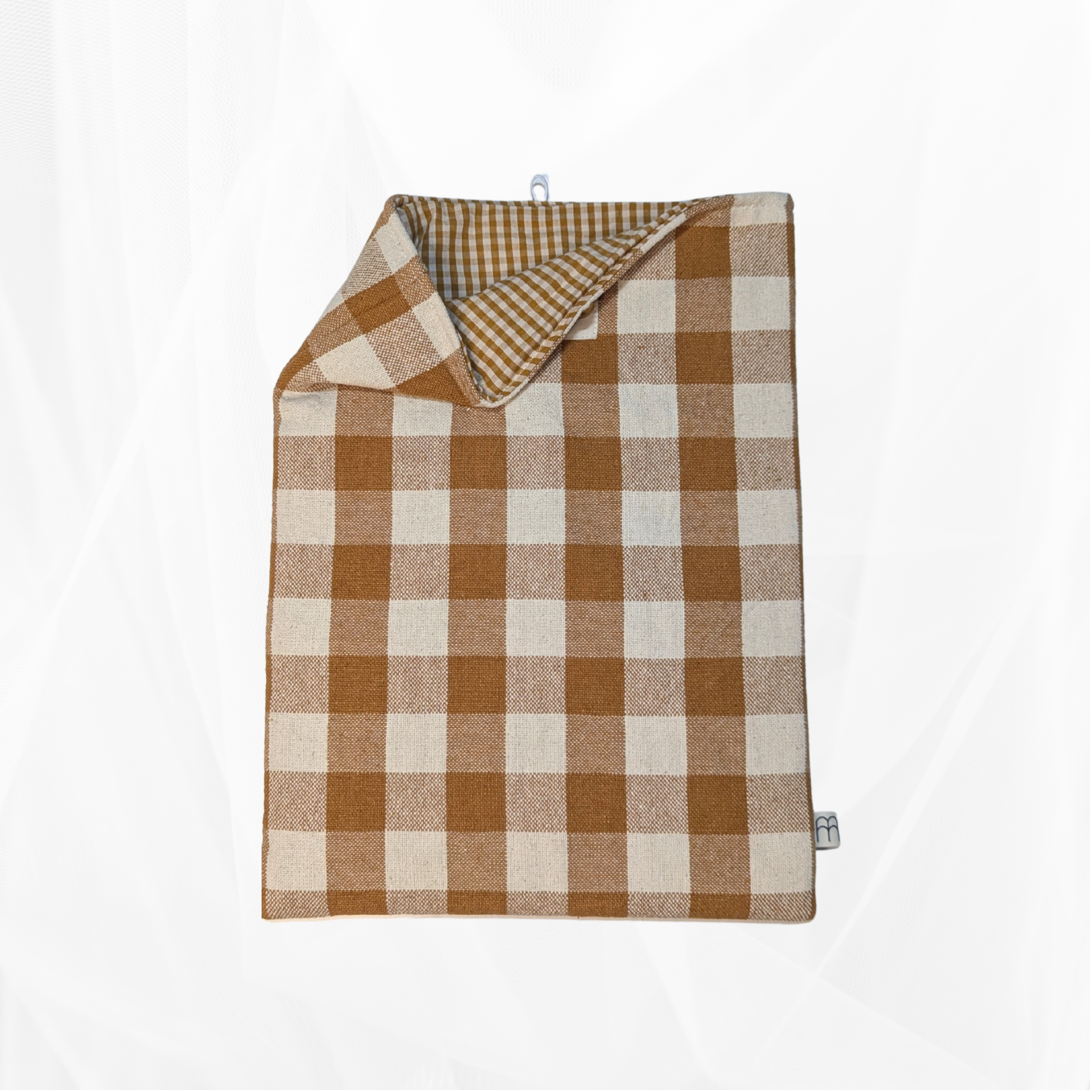 Housse de Livre - Grand Format - Carreau jaune Atelier Maellem