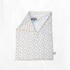 Housse de Livre - Grand Format - Fleurettes bleues Atelier Maellem