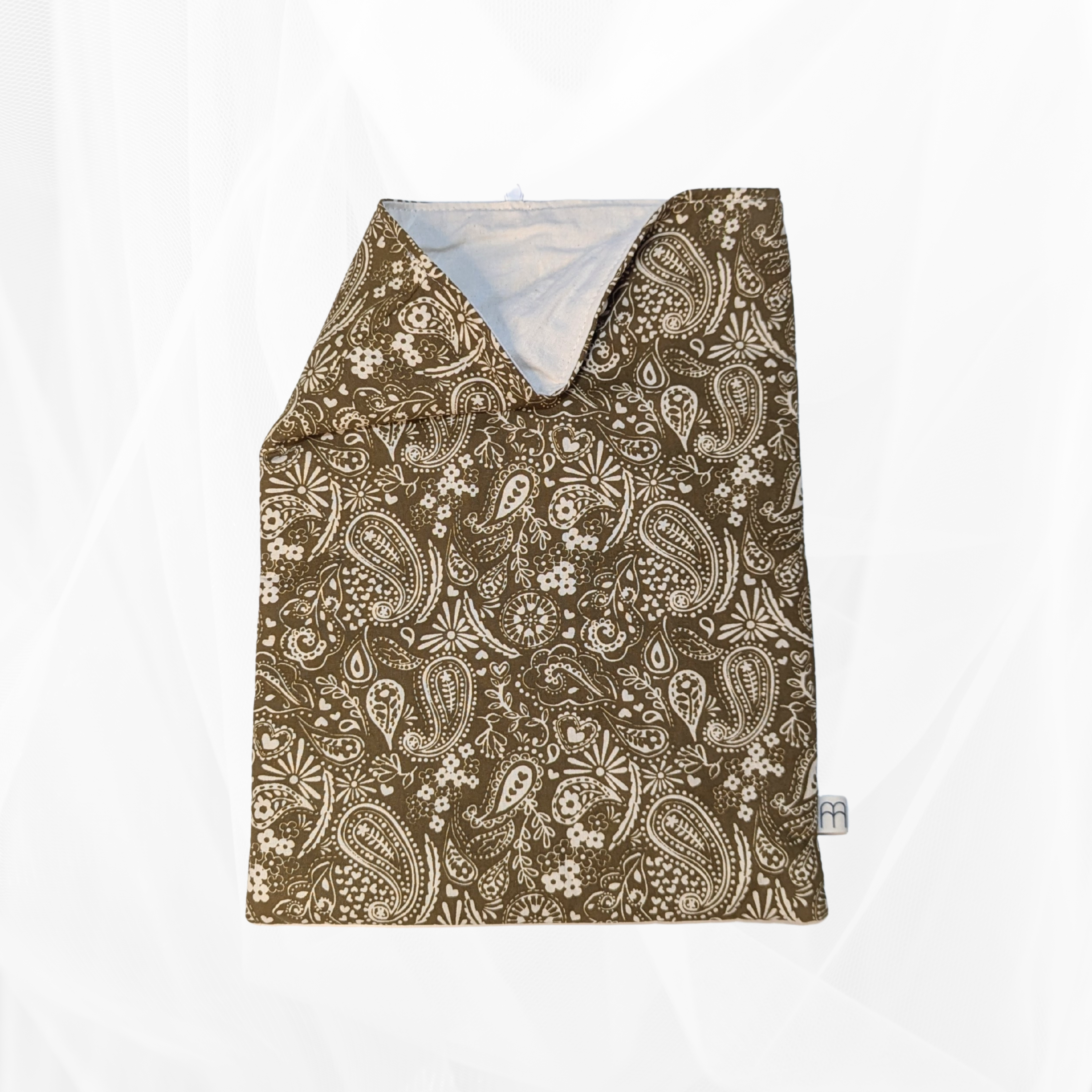 Housse de Livre - Grand Format - Floral vert Atelier Maellem