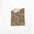 Housse de livre - Petit format - Floral Vert Atelier Maellem