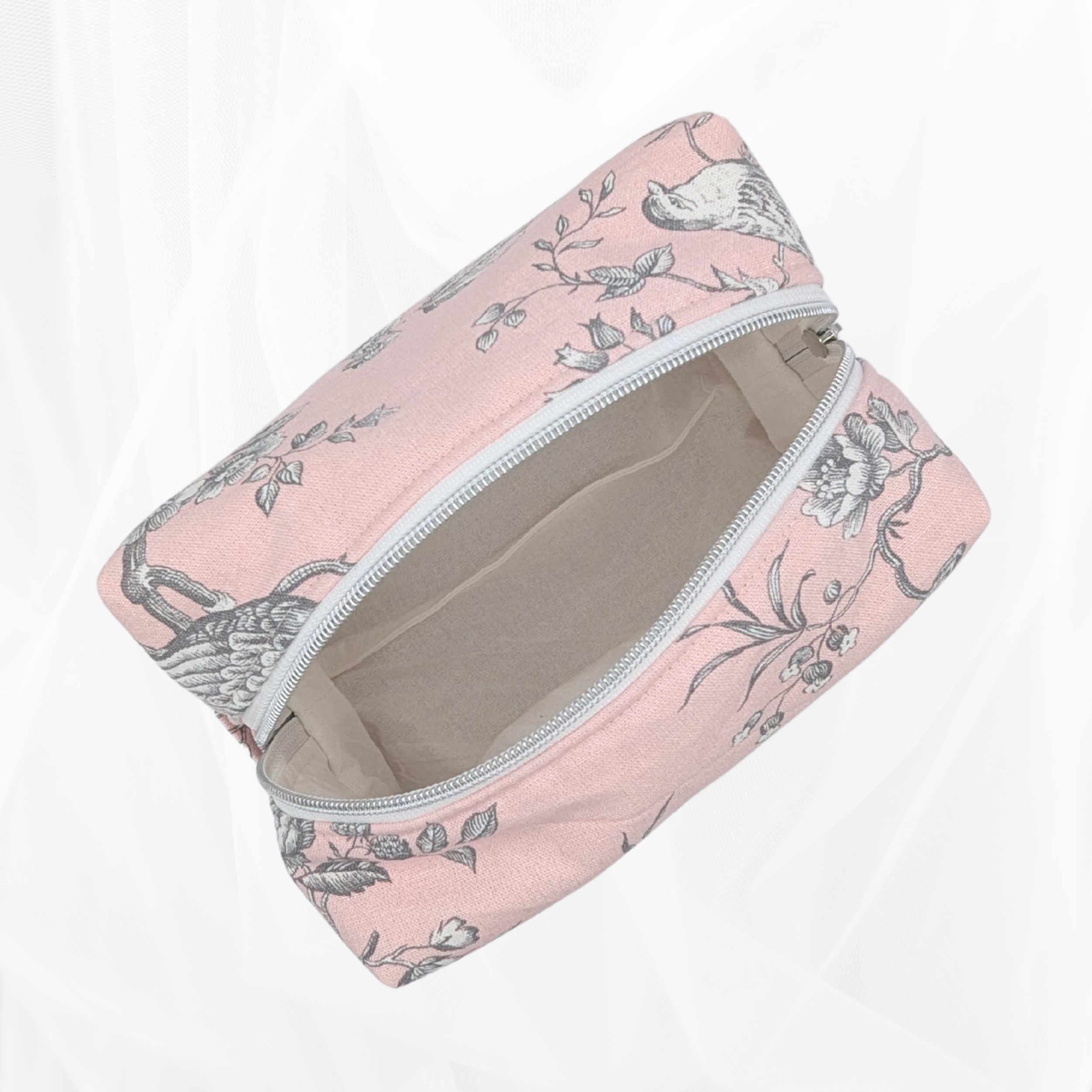 Trousse - Poétique rose Atelier Maellem