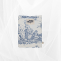 Housse de livre - Petit format - Toile de Jouy Atelier Maellem