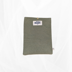 Housse de livre - Petit format - Toile Vert Kaki Atelier Maellem