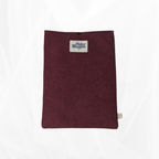 Housse de Livre - Grand Format - Velours côtelé bordeaux Atelier Maellem