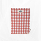 Housse de Livre - Grand Format - Vichy Marsala Atelier Maellem