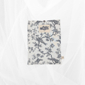 Housse de livre - Petit format - Imprimé poétique gris Atelier Maellem