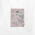 Housse de livre - Petit format - Poétique rose Atelier Maellem