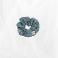 Mini Chouchou - Double gaze vert de gris - imprimé doré Atelier Maellem