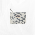 Porte-monnaie -  Imprimé poétique gris Atelier Maellem