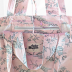 Sac cabas - L'Essentiel - Poétique rose Atelier Maellem