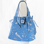 Sac cabas - L'Essentiel - Poétique bleu Atelier Maellem